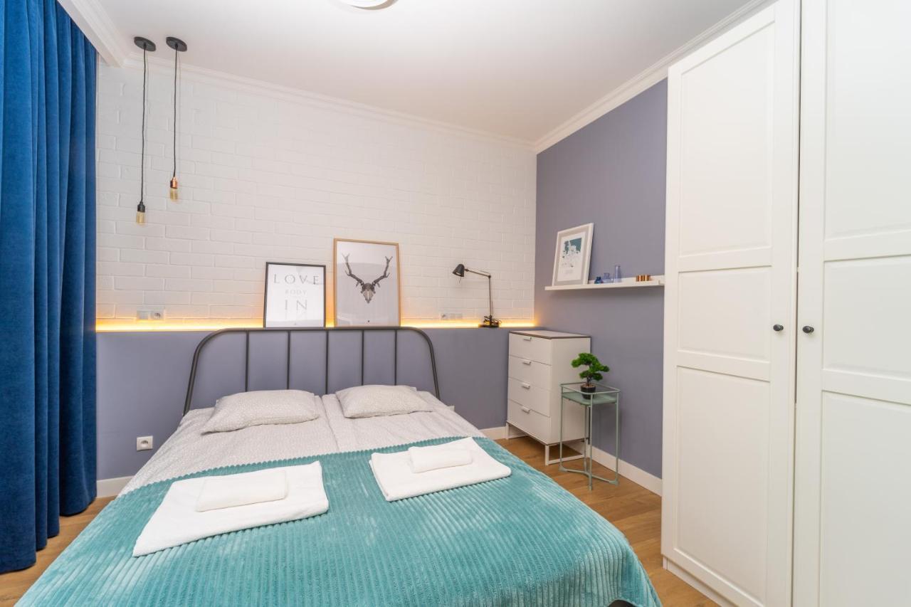 Ferienwohnung Nadmorski Apartament Blisko Plazy Danzig Exterior foto